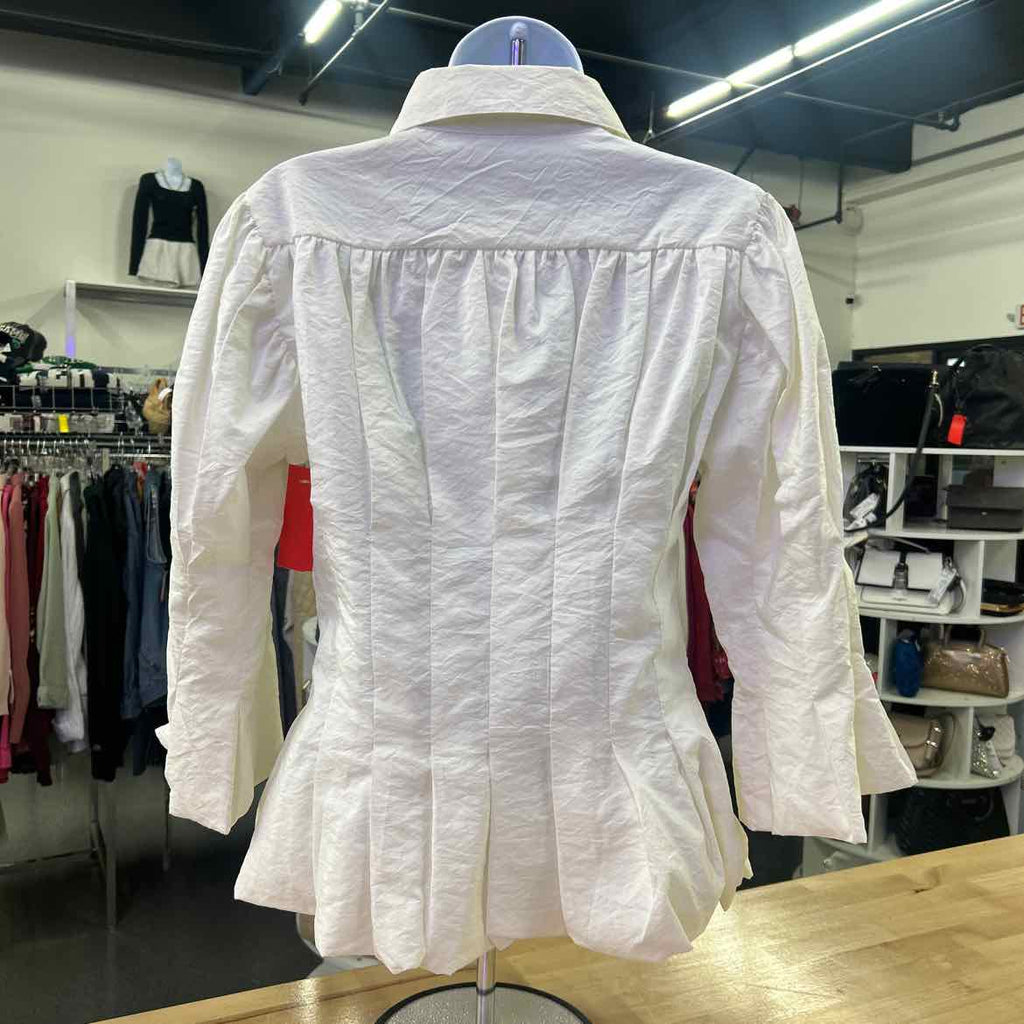 Nilika Size M White Preloved Blouse