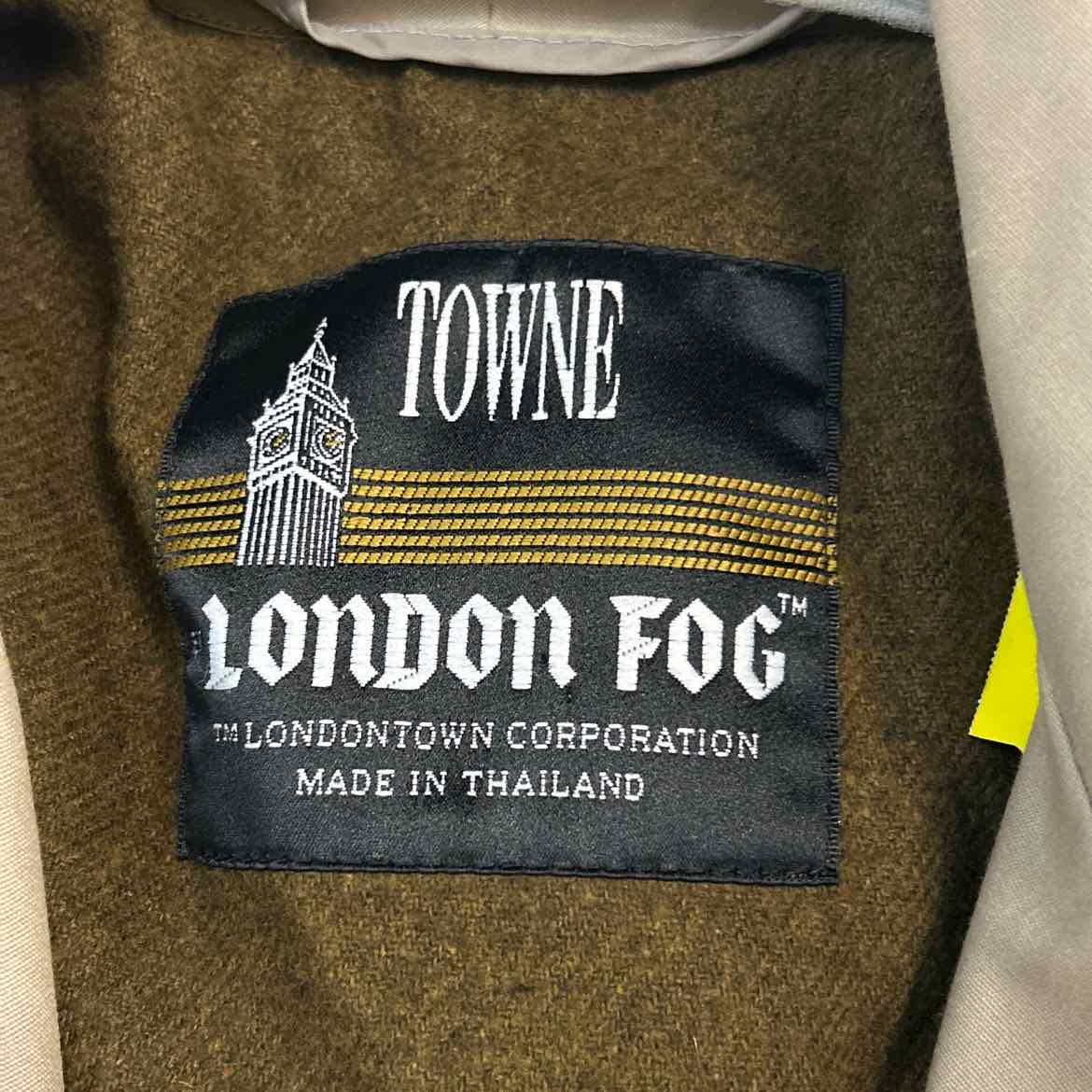 London Fog Beige Trenchcoat