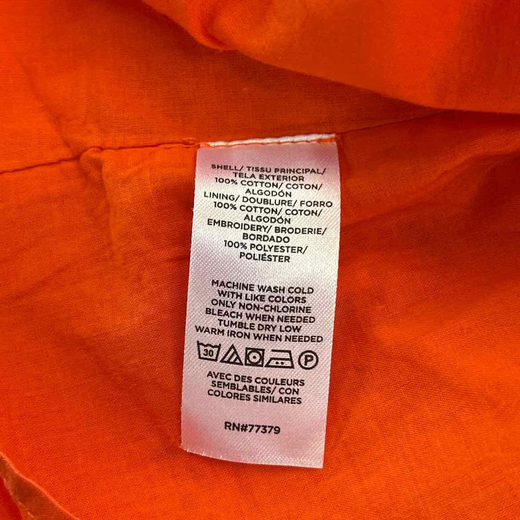 Ann Taylor Size 4 Orange Preloved Dress