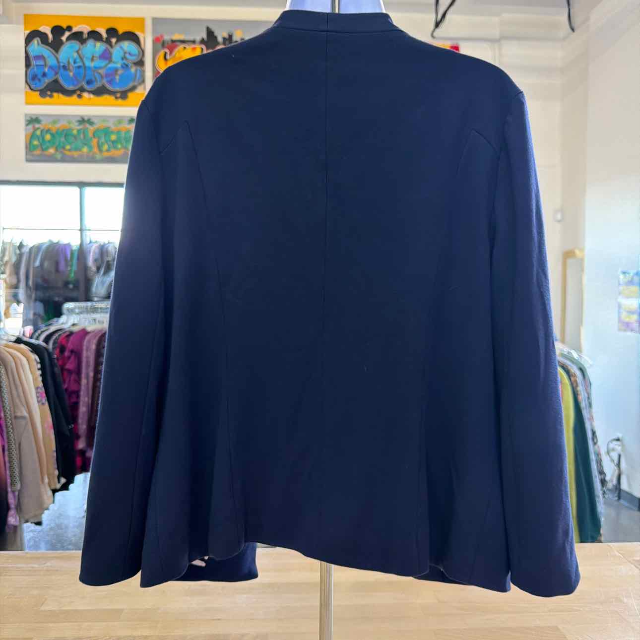 skies are blue Size L Blue Preloved Jacket