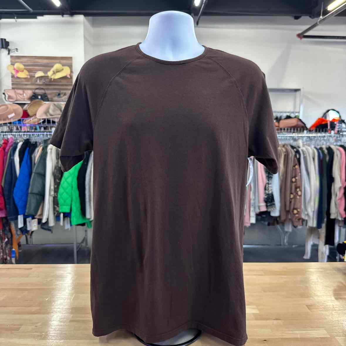 ASRV Men's Size M Brown MENS T-shirt