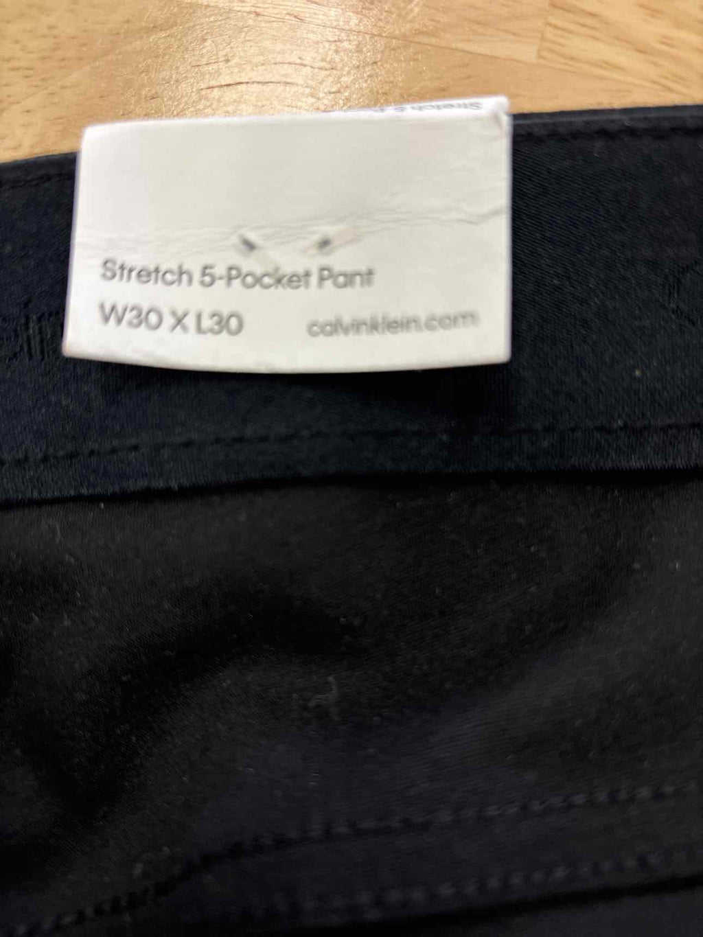 Calvin Klein Size 30x30 Men's Slim Move 5-Pocket Pant