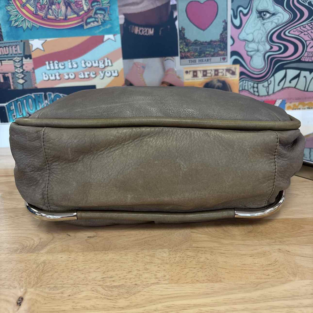 B. Makowsky Green Preloved Handbag