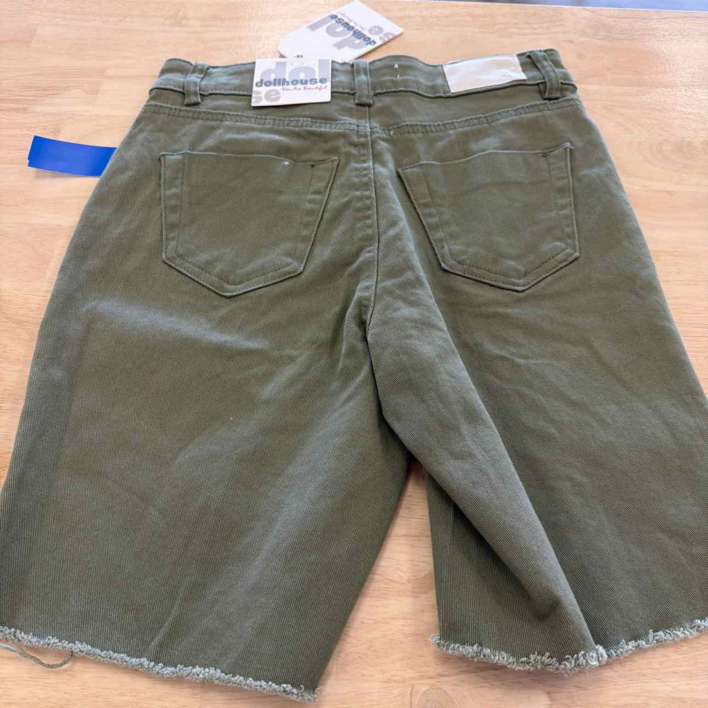 dollhouse Women Size 25 Green New Shorts
