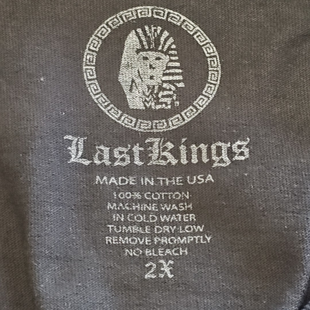 Last Kings Size 2XL Black MENS T-shirt