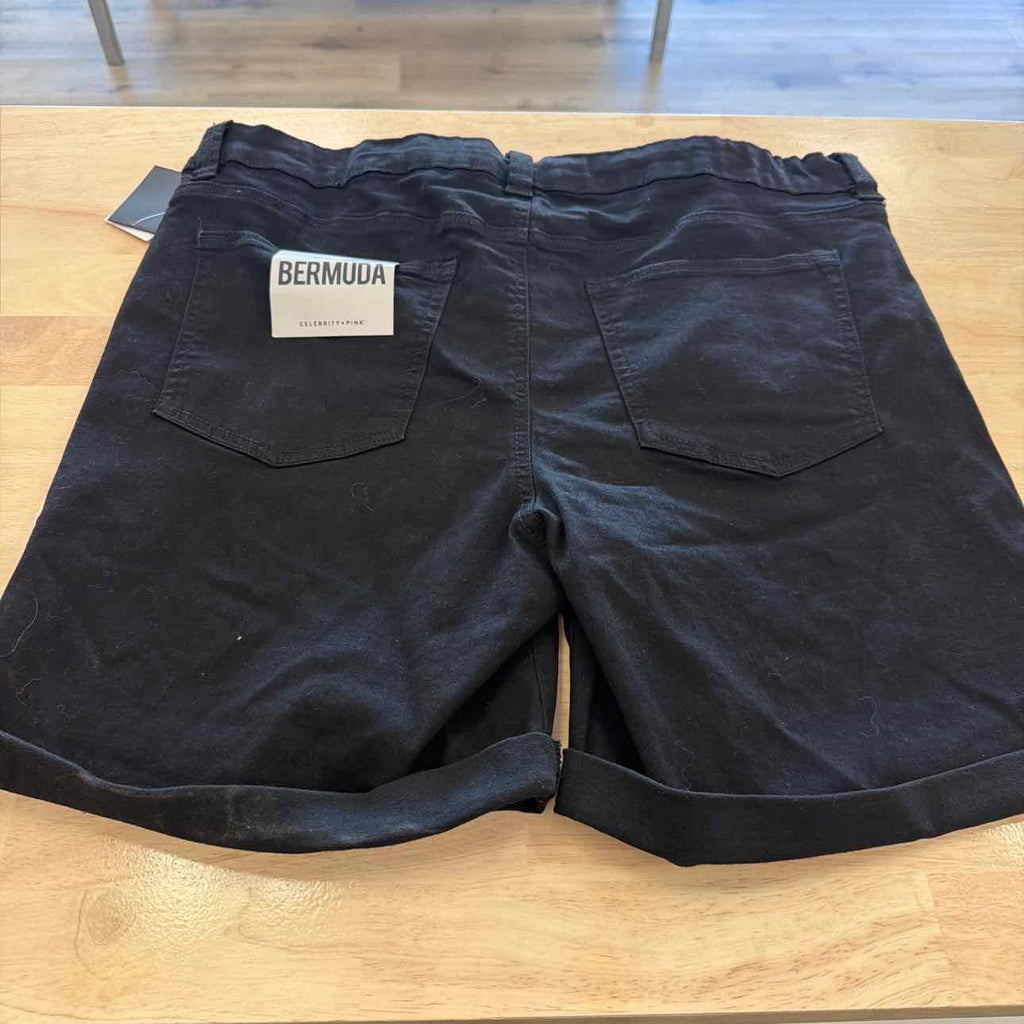 Celebrity pink Women Size 18 Black New Shorts
