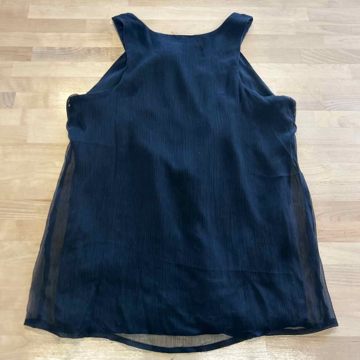 Forever 21 Size S Black Beaded Tank