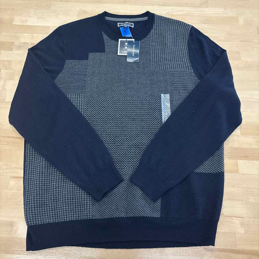 Club Room Size L Navy MENS Sweater