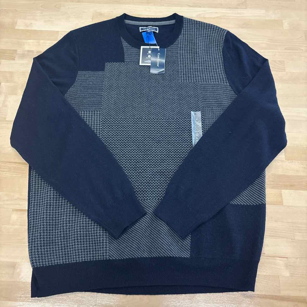 Club Room Size L Navy MENS Sweater