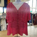 Ann Taylor Size 14 Pink New Blouse SS
