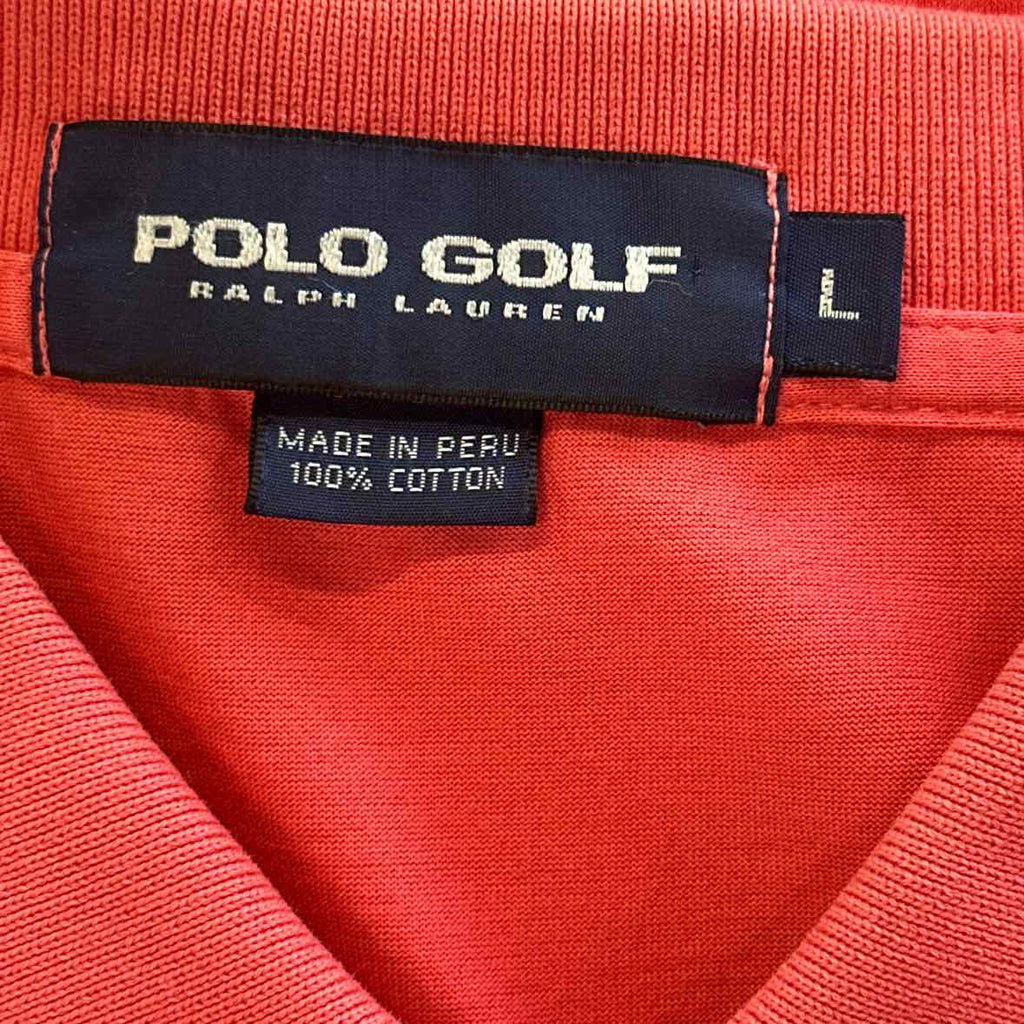 Ralph Lauren Size L Pink MENS Polo