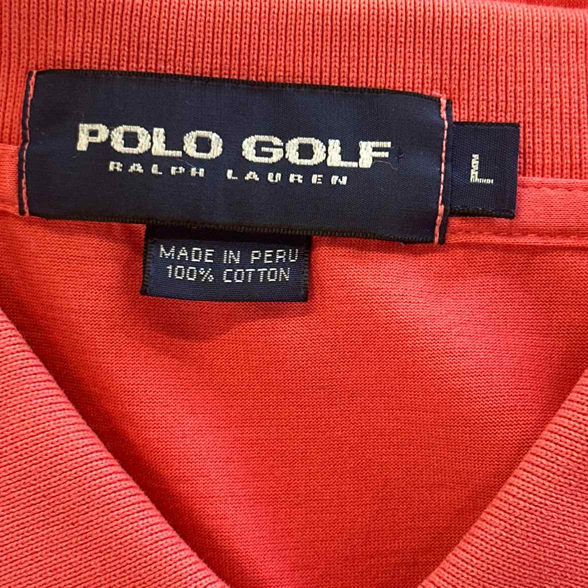 Ralph Lauren Size L Pink MENS Polo