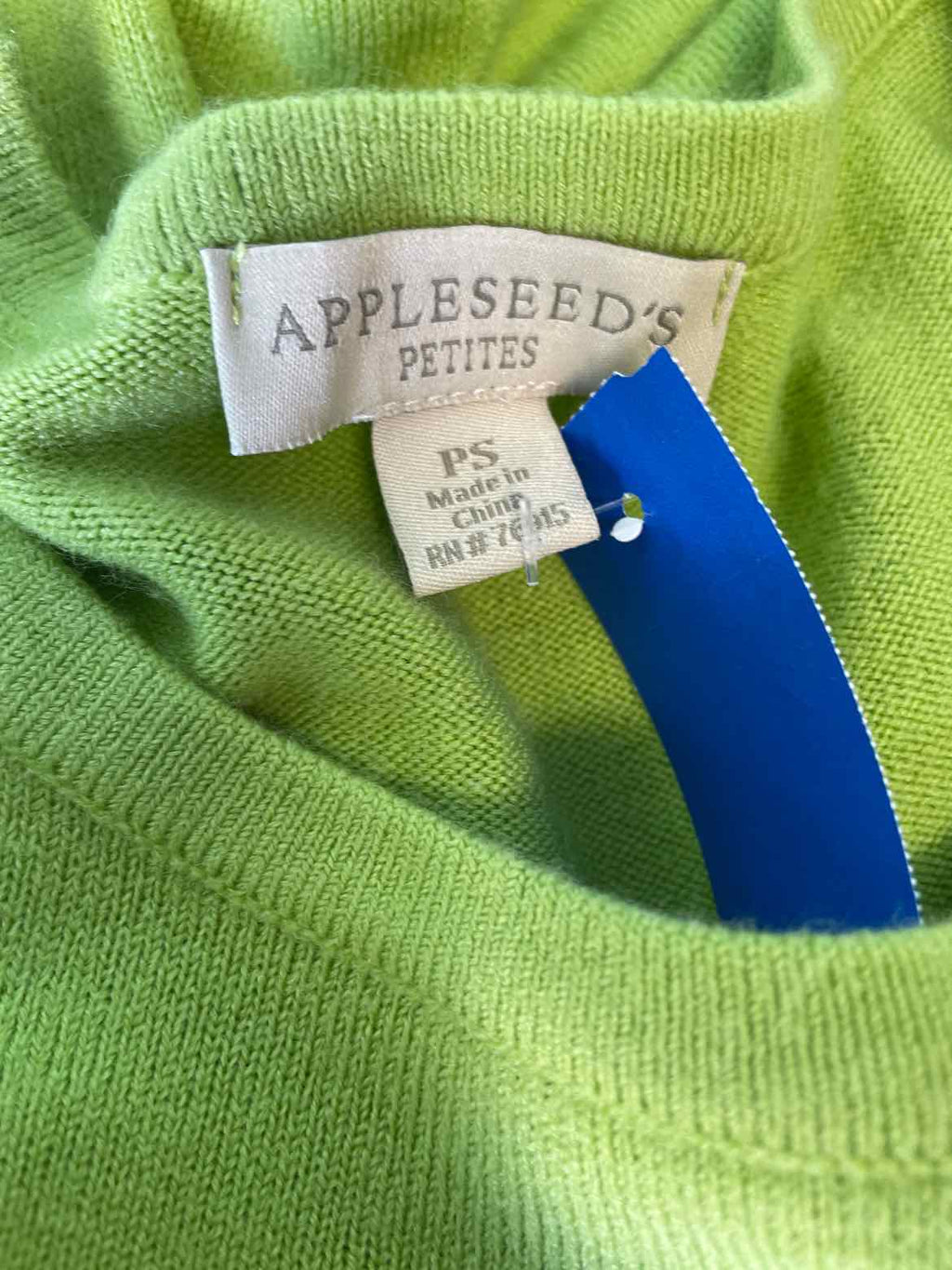 appleseeds Size PS Lime Green Shirt