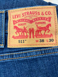 Levi's Size 38x30 dark blue MENS Jeans