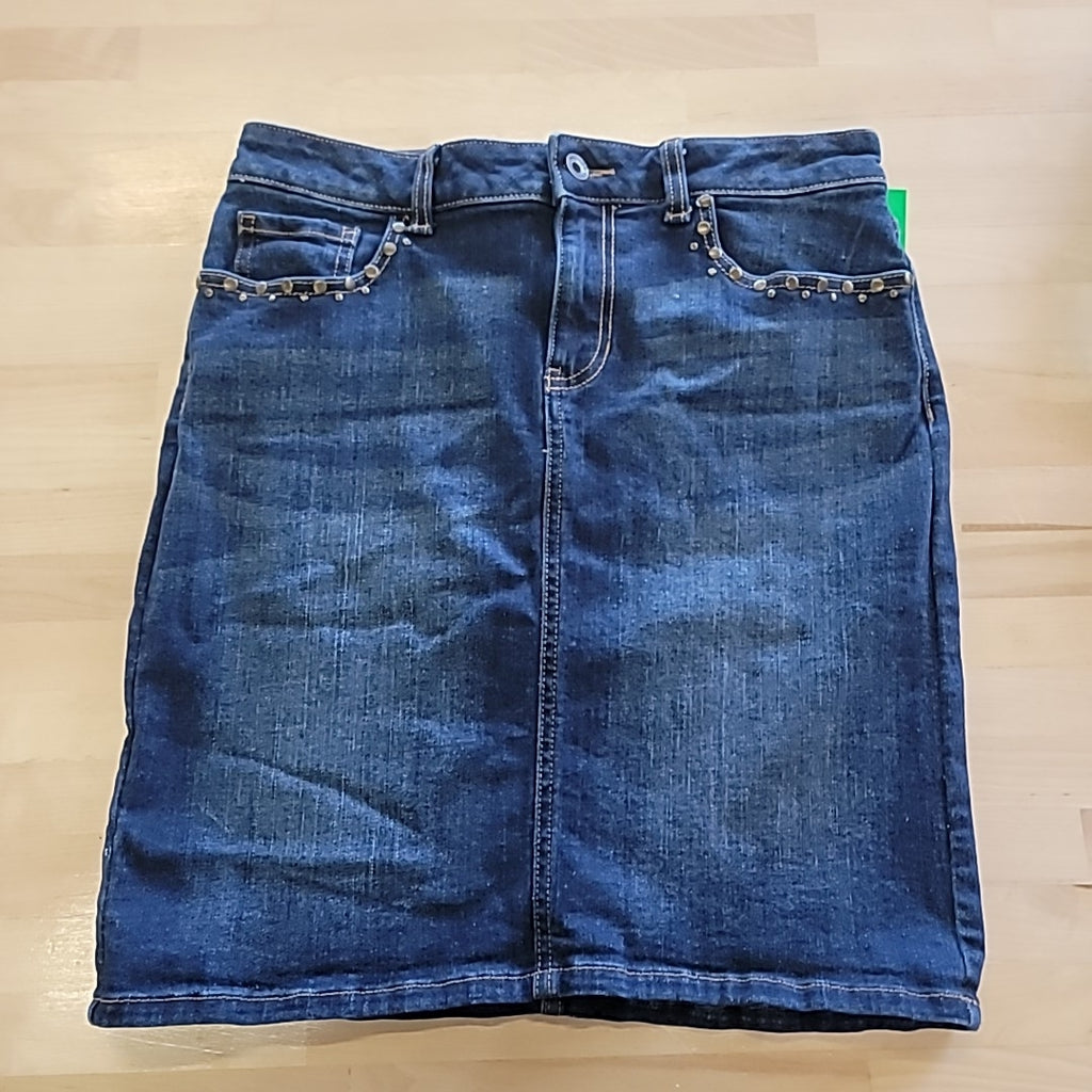 Sonoma Size 6 Blue Skirt