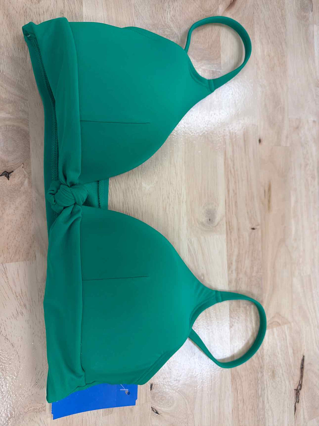 Bar III Size M Summer Solids Knot-Front Bikini Top