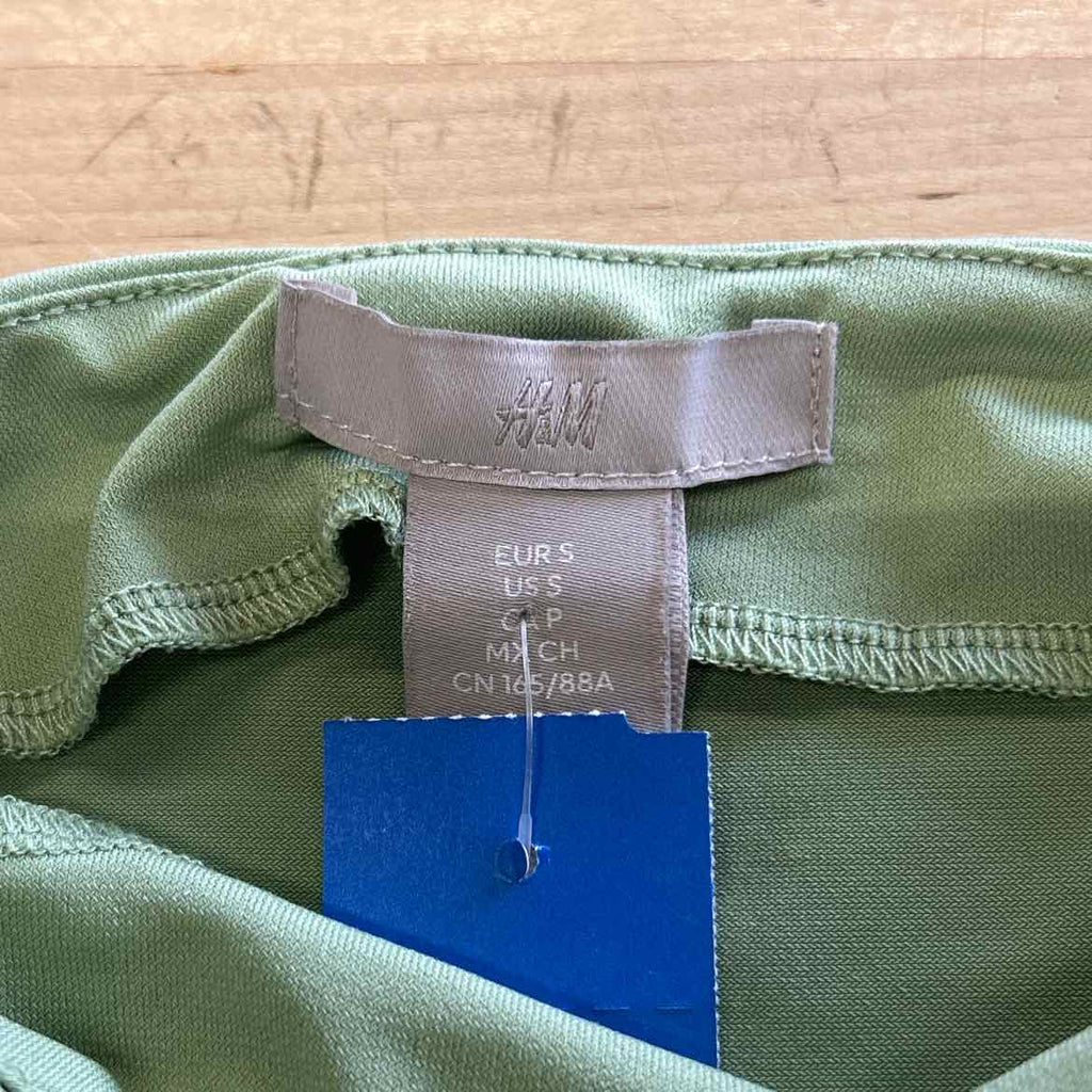 H&M Size S Green Preloved Sleeveless