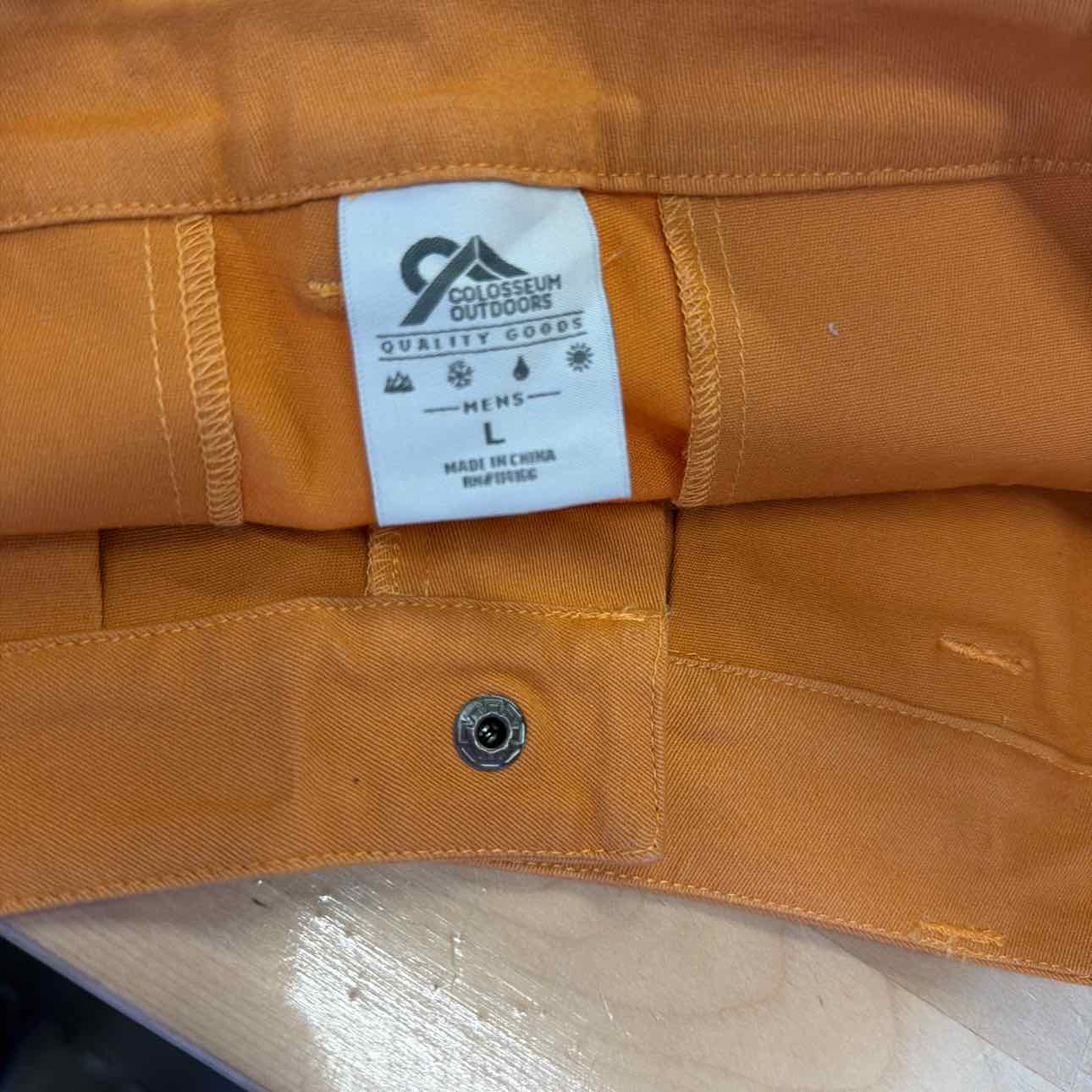 Colosseum Men's Size L Orange MENS Shorts