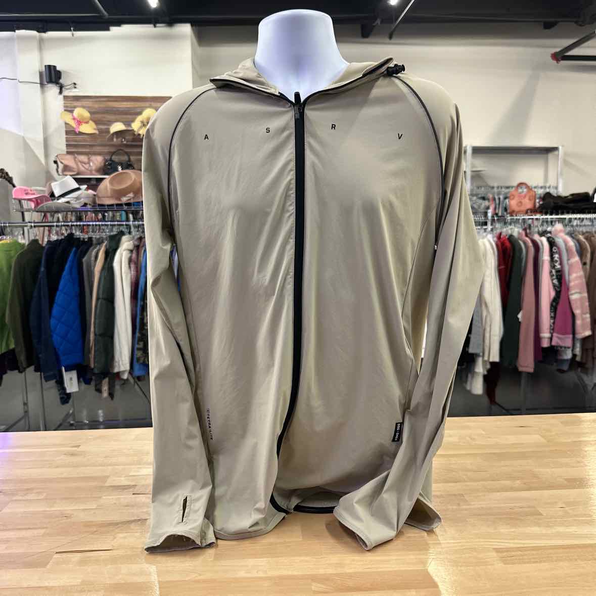 ASRV Size M Taupe MENS Jacket