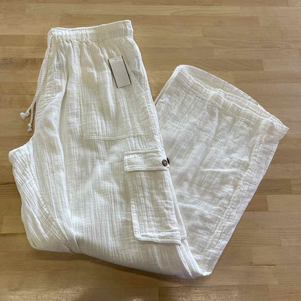Roxy Size XXL White New Pants