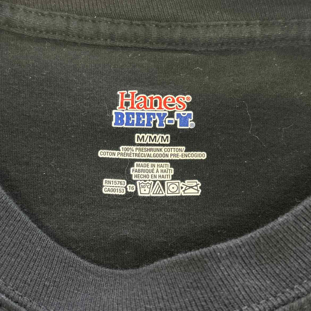 Hanes Size M Black Preloved Longsleeve