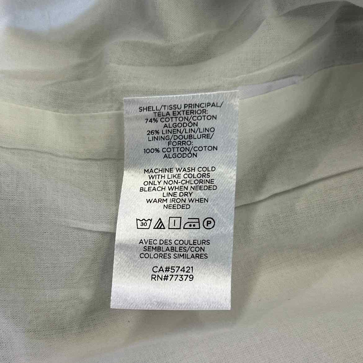 Ann Taylor Size 2 White Preloved Dress