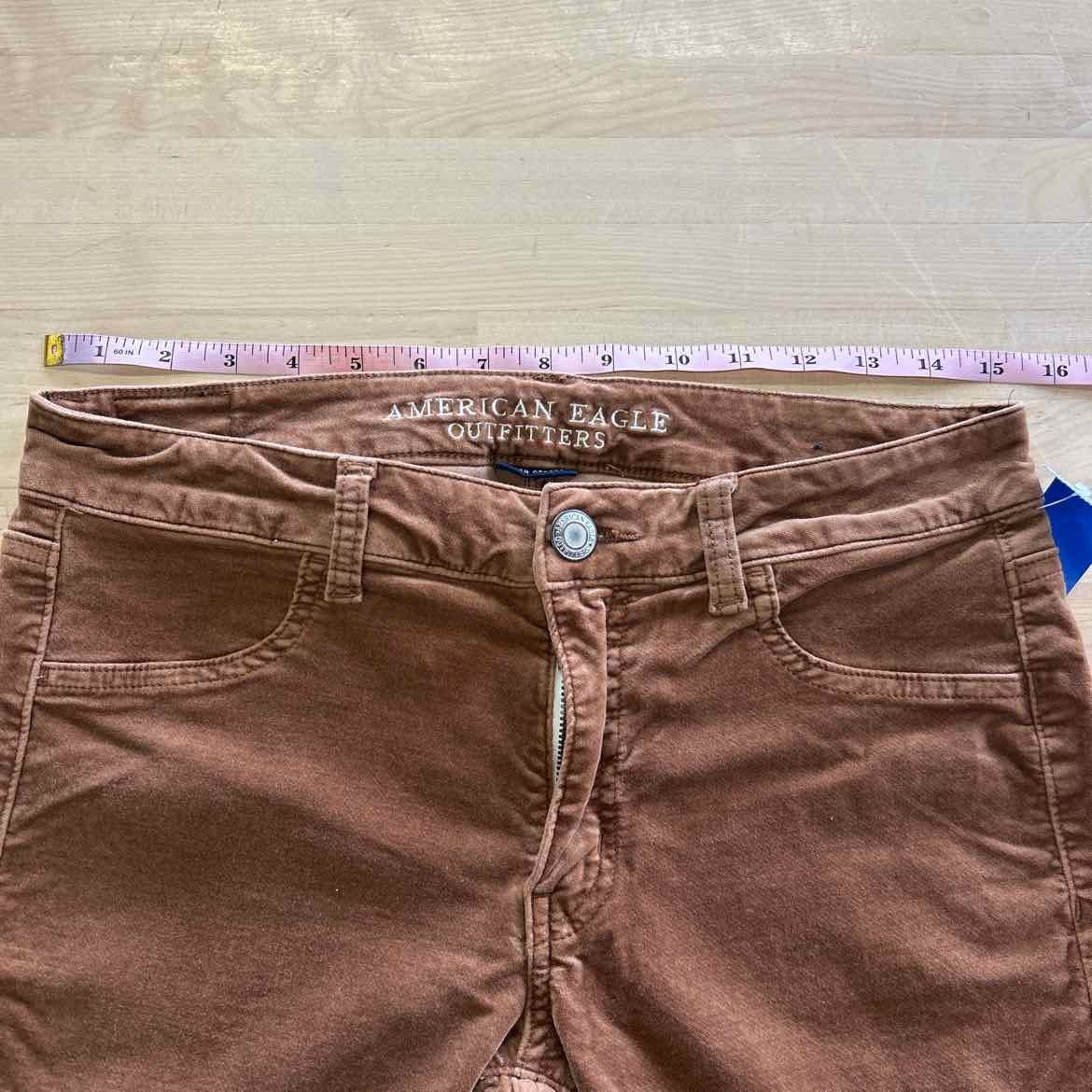 American Eagle Size 8 Brown Preloved Pants