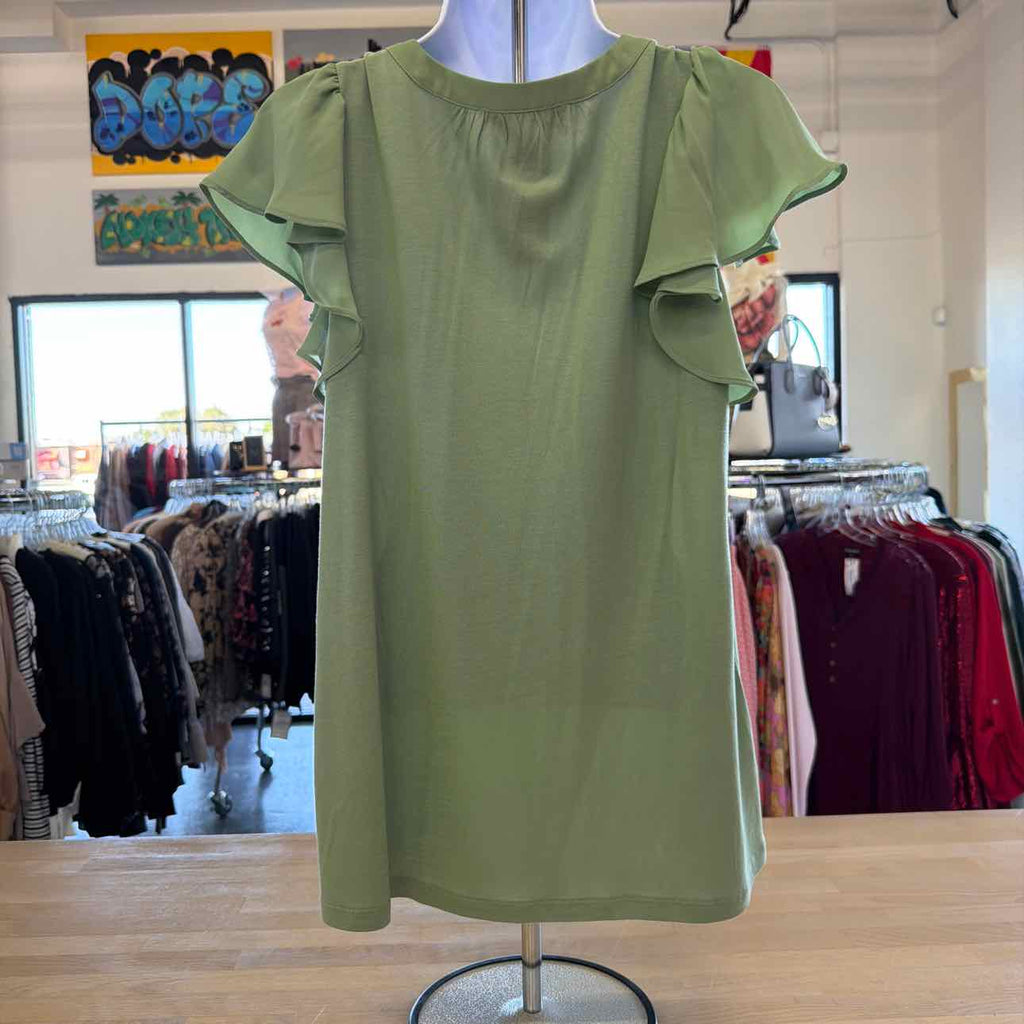 Loft Size S Green Preloved Blouse