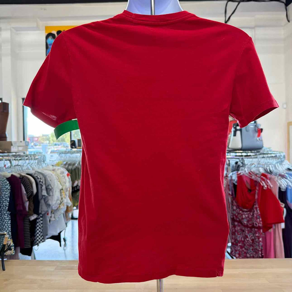 Guess Size XS Red Preloved MENS T-shirt