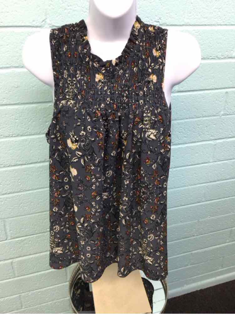 Knox Rose Size XS Gray Print Sleeveless