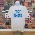 On 34th Size M White Blue New T-Shirt SS