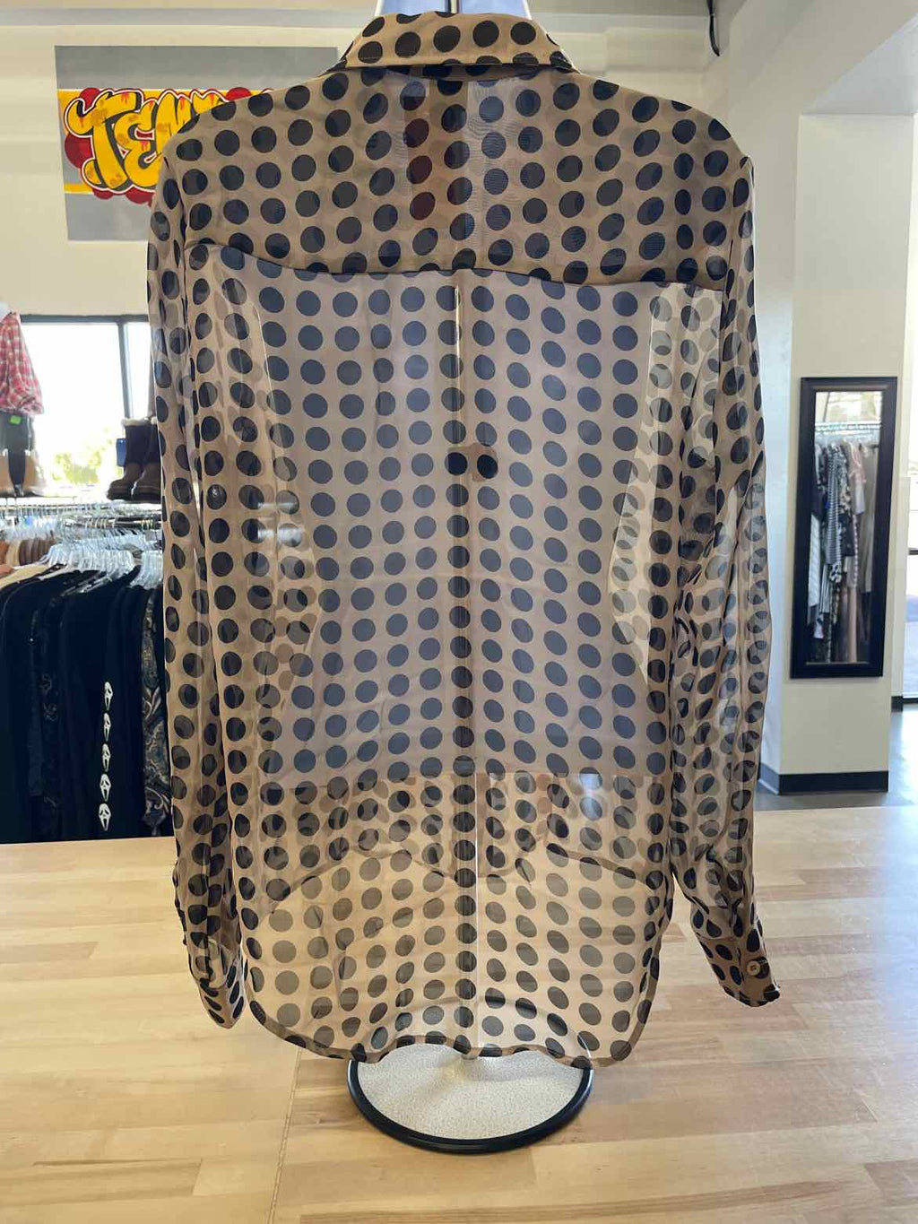 timing Size S Black & beige Blouse