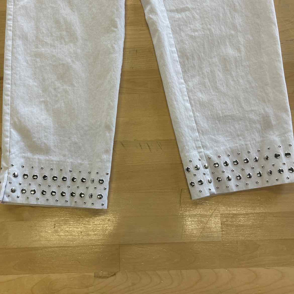 Hope & Harlow Size 6 White Preloved Pants