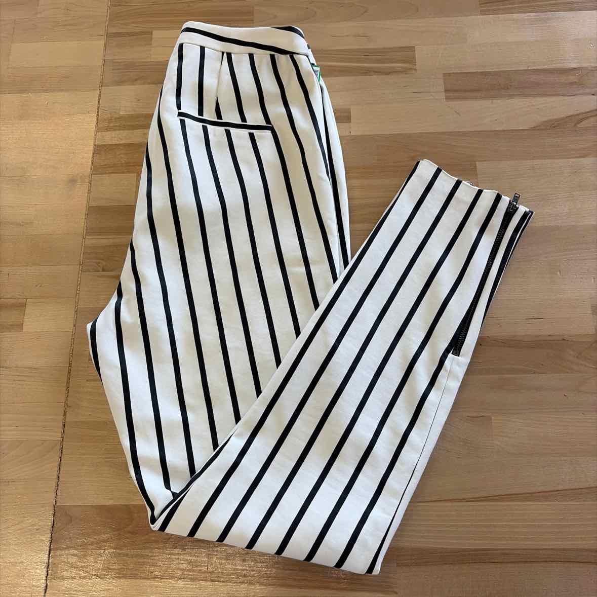 topshop Size 8 White Preloved Pants