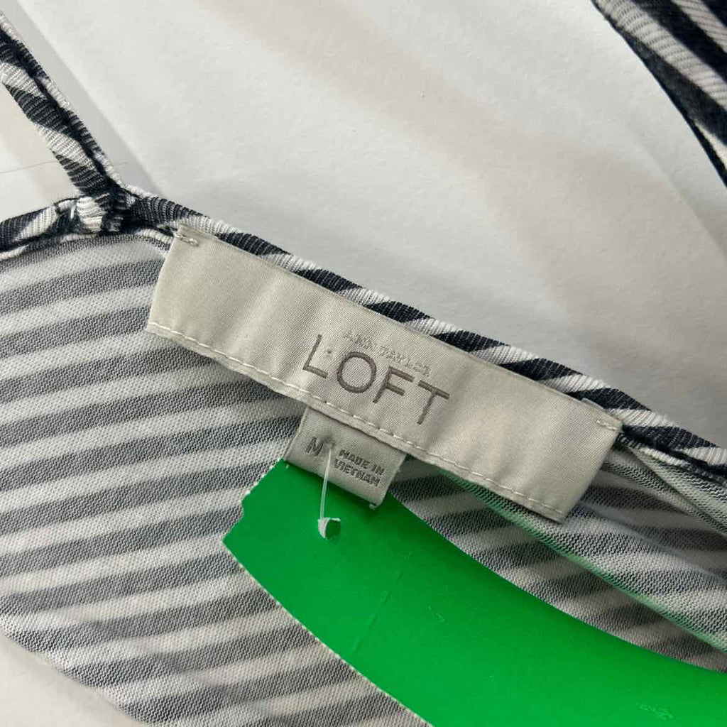 Loft Size M Black/White Preloved Dress