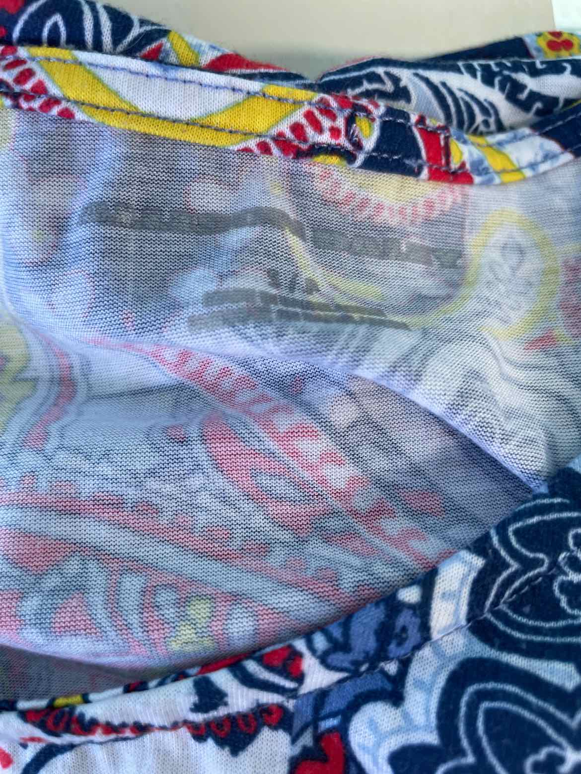 Allison Daley Size SP blue white green Shirt