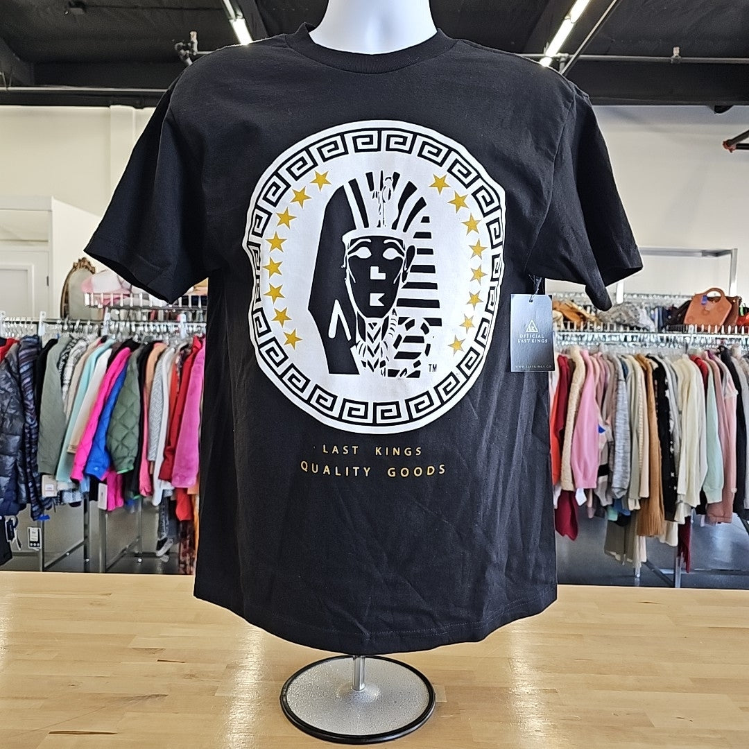 Last Kings Size M Black MENS T-shirt