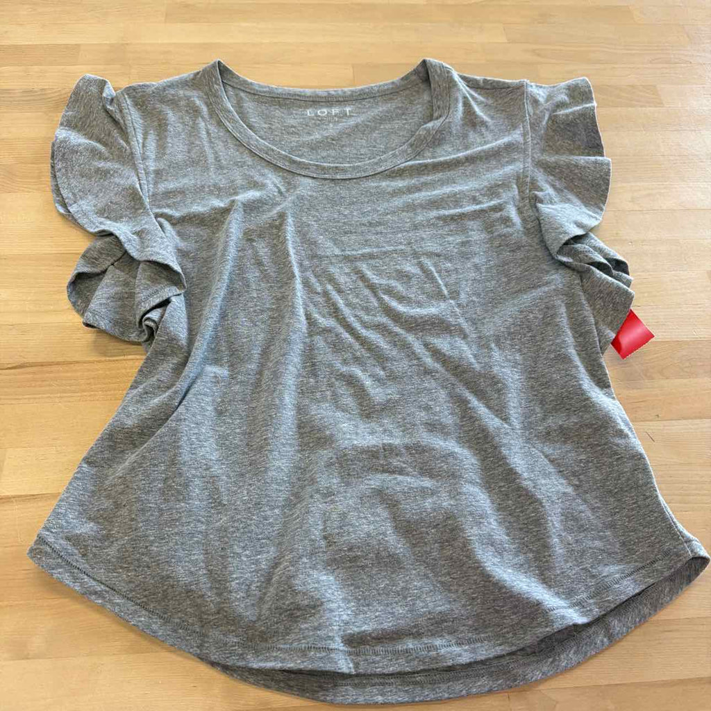 Loft Size S Gray Preloved Shirt