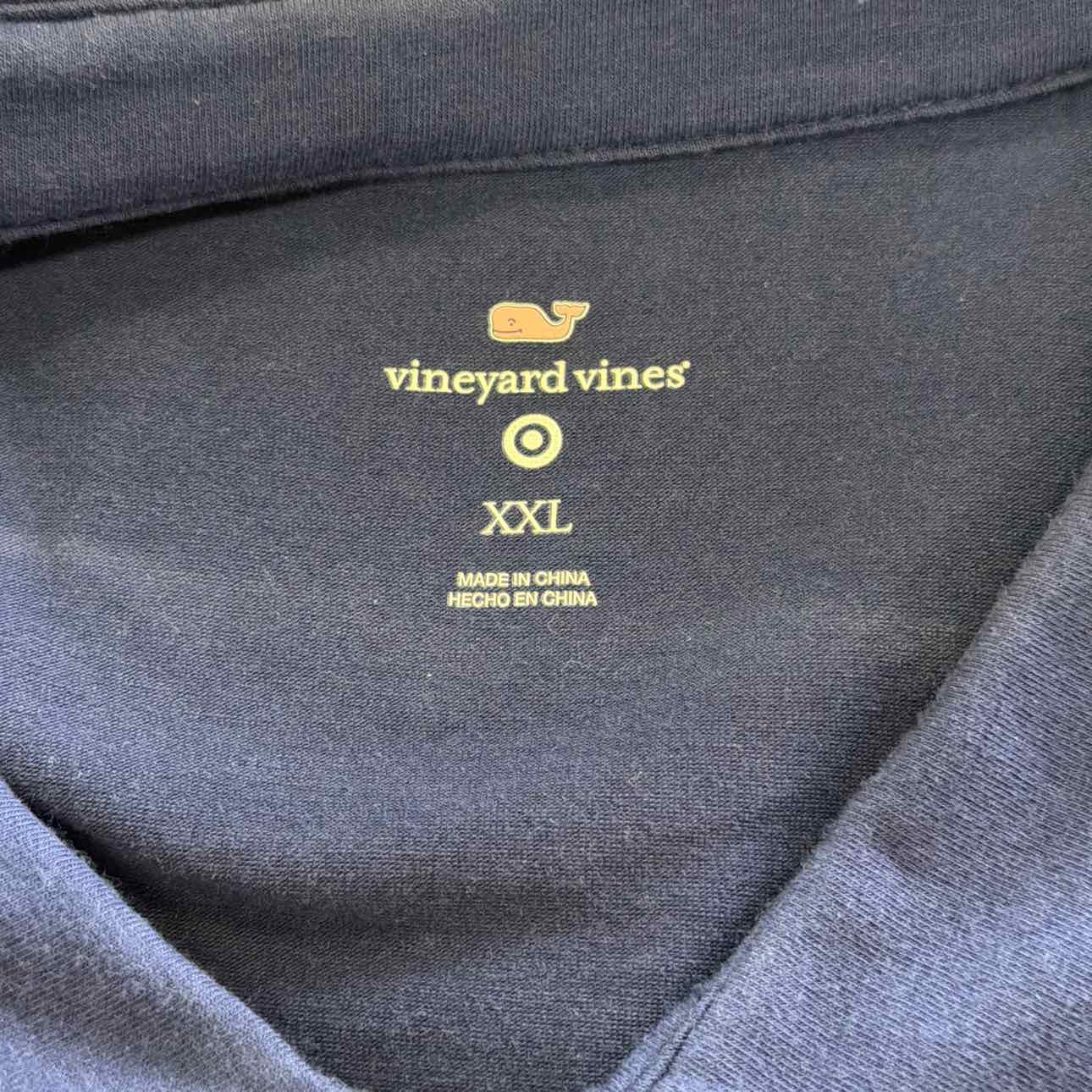 Vineyard Vines Size XXL Blue Preloved MENS Polo