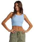 Roxy Women's Good Keepsake Cropped Tank Top