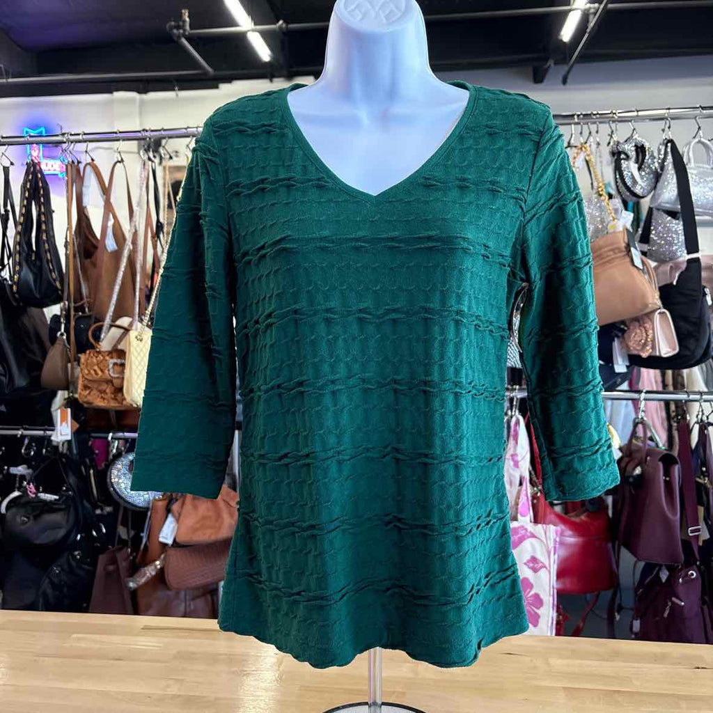 Croft&Barrow Size PXS Green Blouse