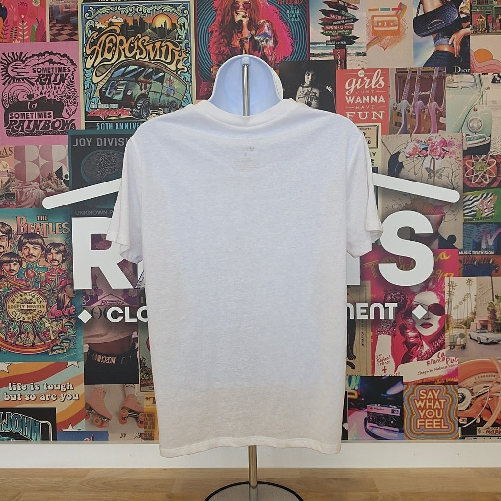Disney Size S Friends of Mickey Graphic T-Shirt - White