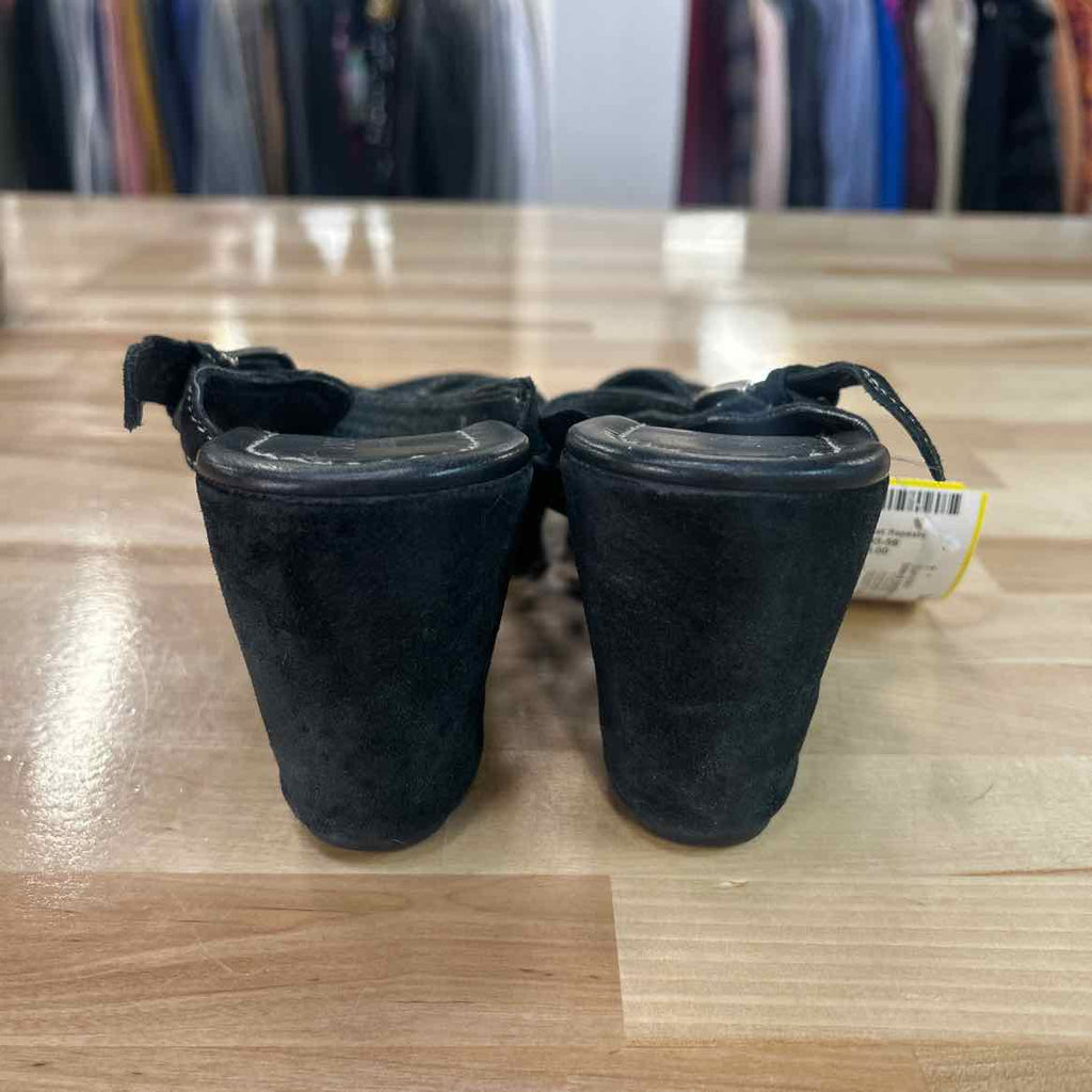 Donald J Pliner Size 7 Black Preloved Sandals