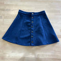 Argstar Size M Navy Suede Preloved Skirt
