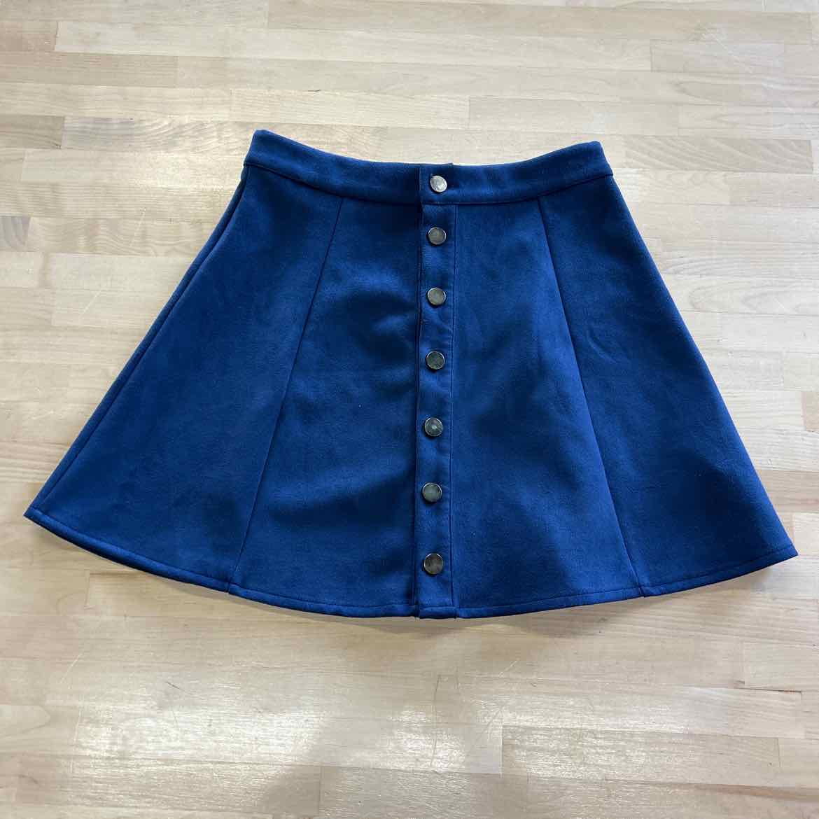 Argstar Size M Navy Suede Preloved Skirt