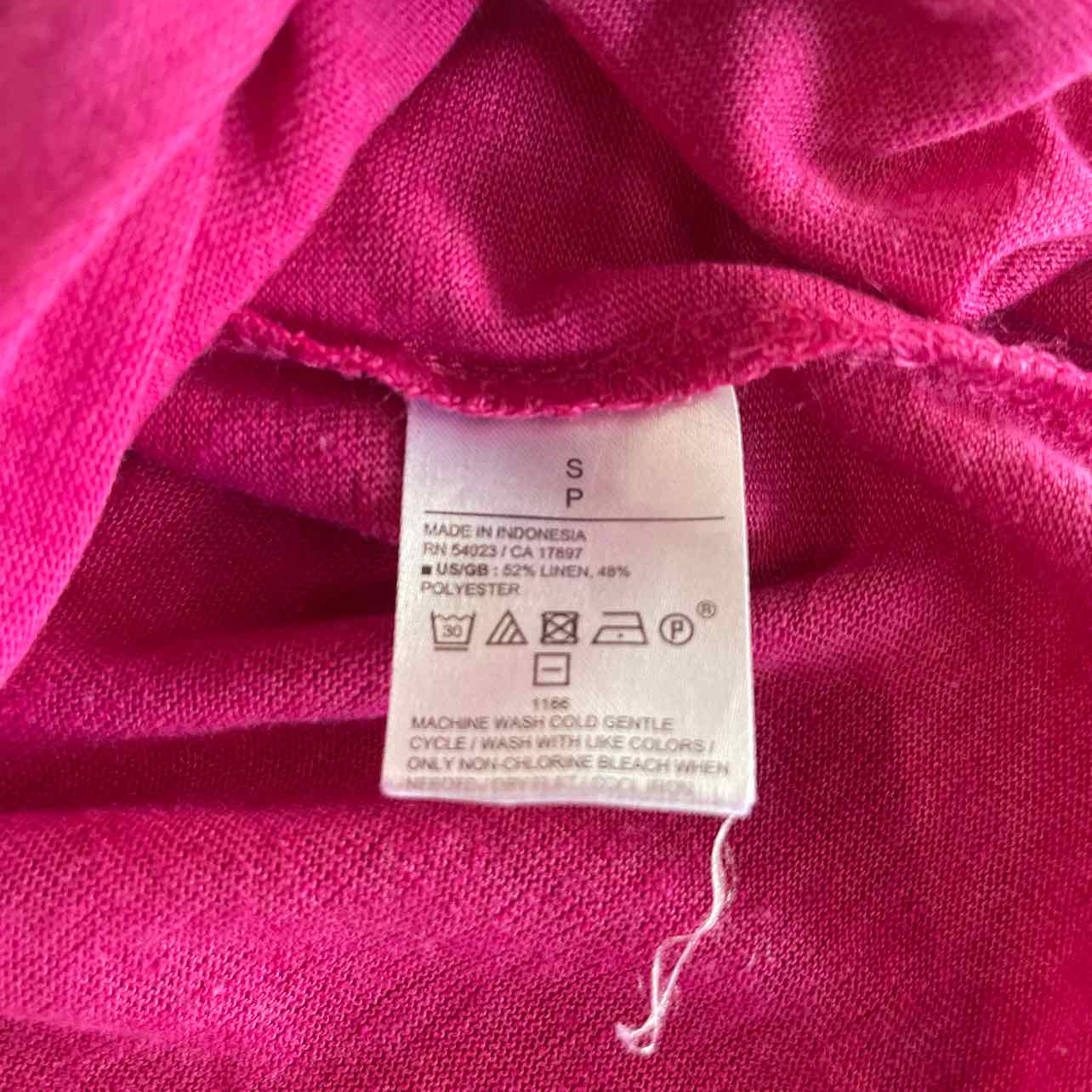 Banana Republic Size S Pink Preloved T-Shirt SS