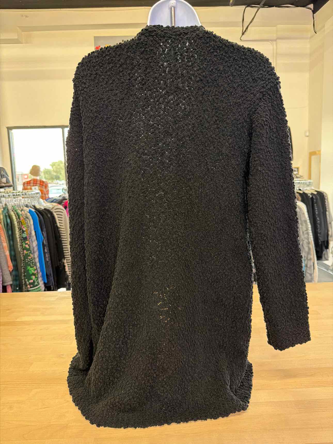 Bobeau Size L Black Duster