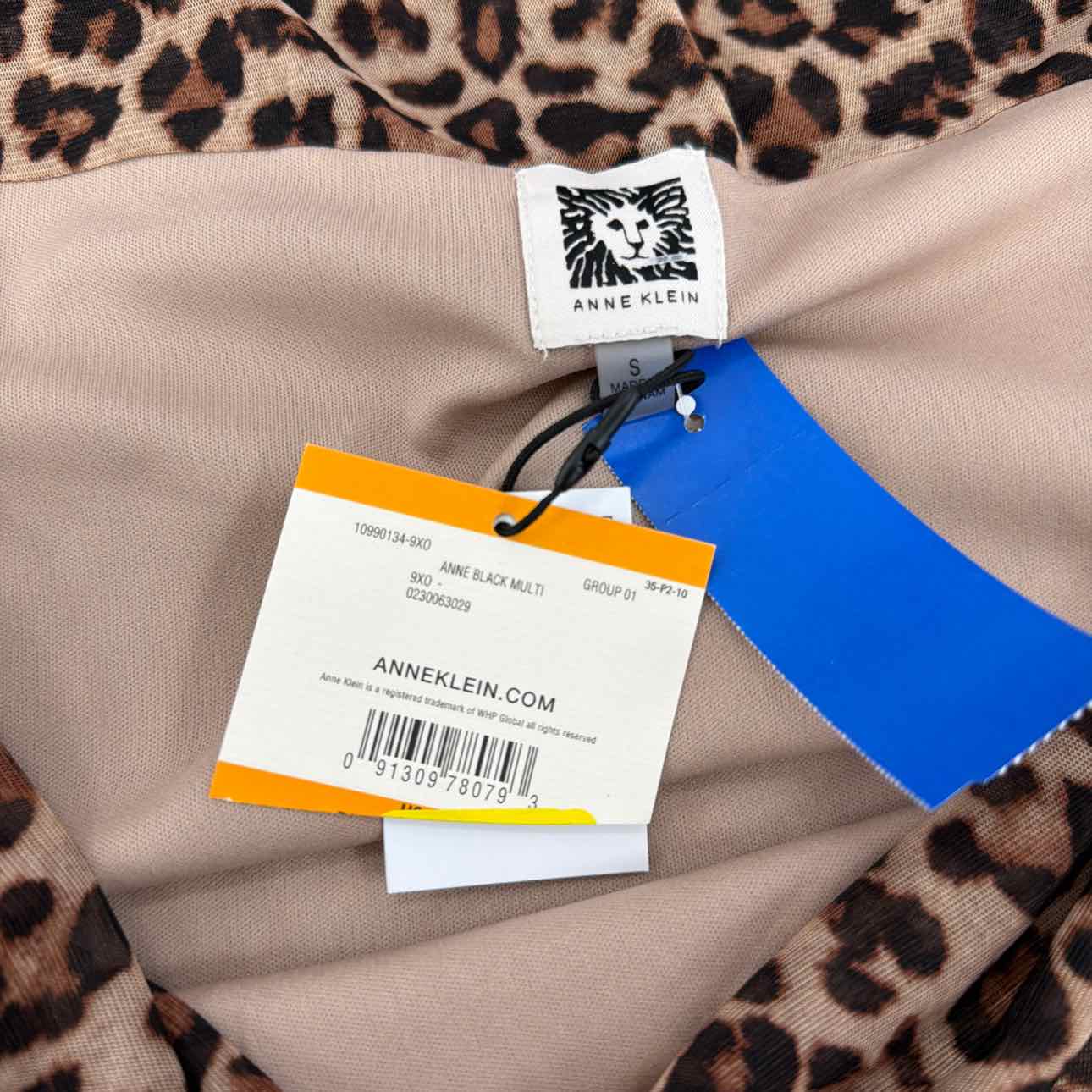 Anne Klein Size S Printed Drape Tank