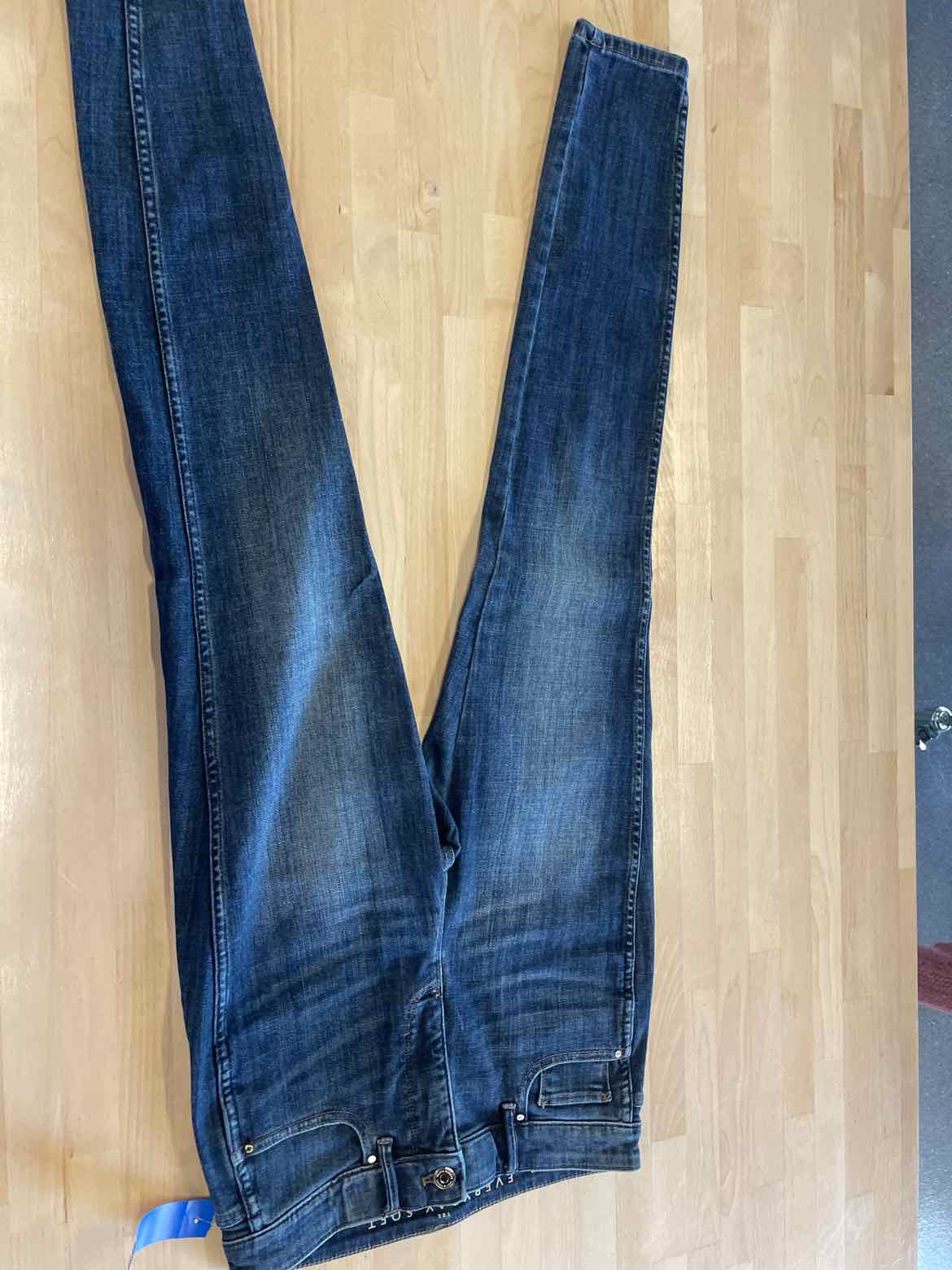 White Black Size 2 Denim Jeans