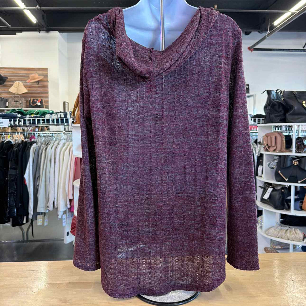 Ever Hottie Size L Burgandy Preloved Sweater